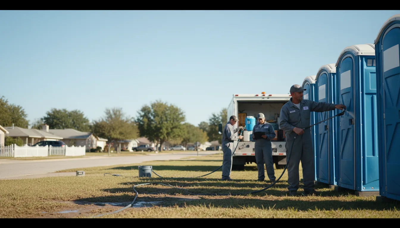 Long-Term Portable Toilet Rental in Monticello, AR near me
